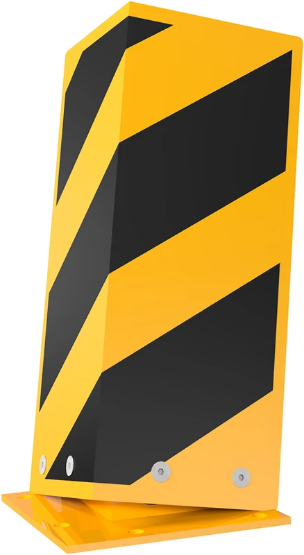 Protecție rafturi paleți - Crash Guard -, basculabilă și flexibilă (400mm)