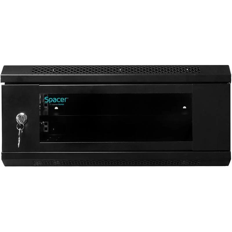Rack extern Spacer KOM-SPCW4U | Negru