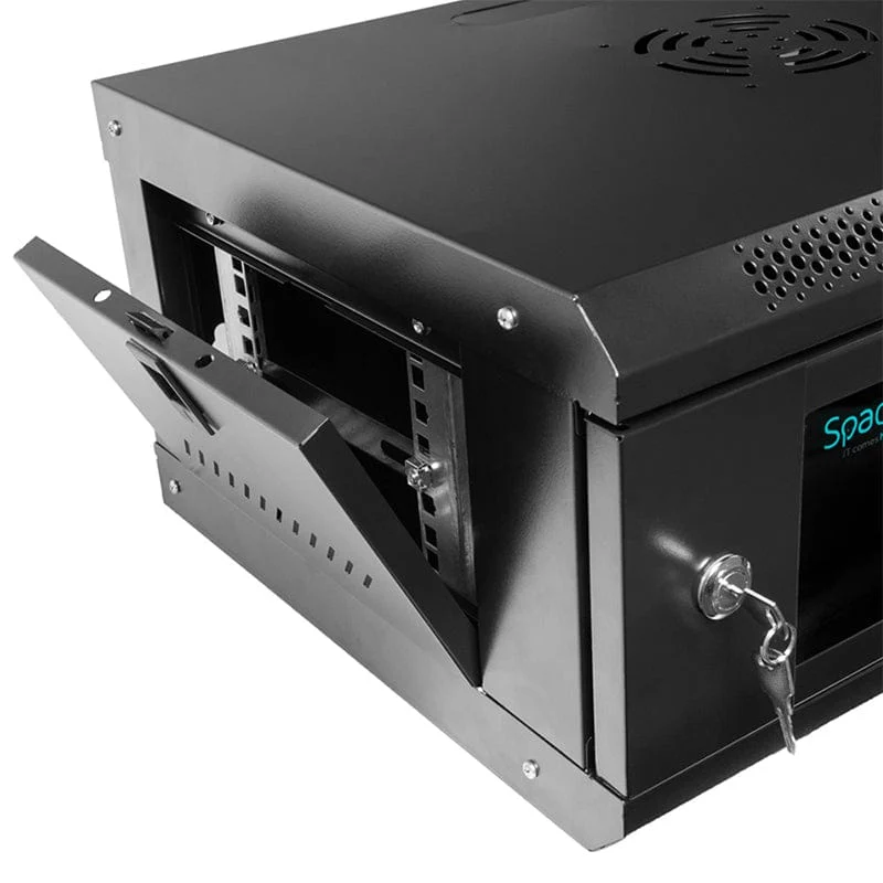 Rack extern Spacer KOM-SPCW4U | Negru