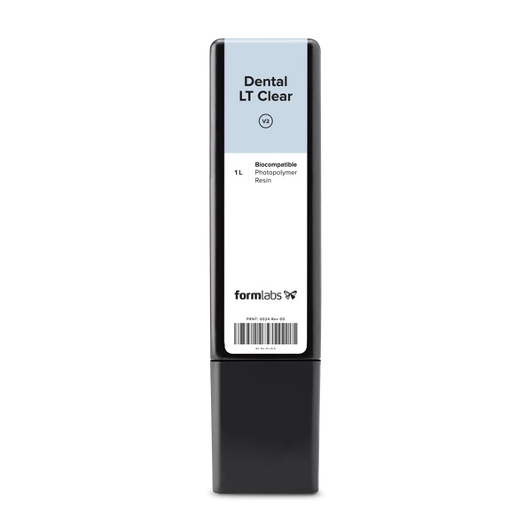 Rășă Formlabs Dental LT Clear Resin V2 (Form 3) 1 L RS-F2-DLCL-02