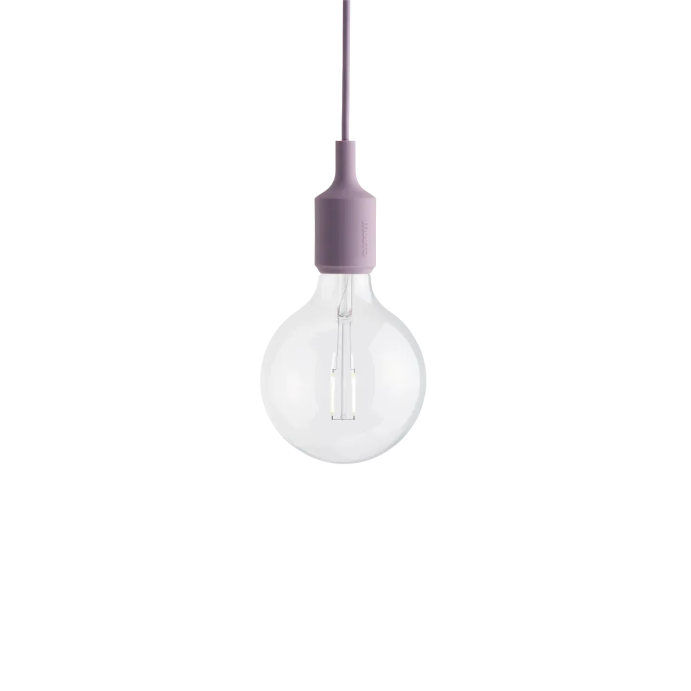 Corp de iluminat suspendat E27 - Lila