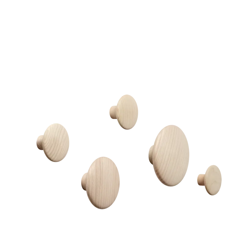 Dots Wood Set de 5 - Stejar