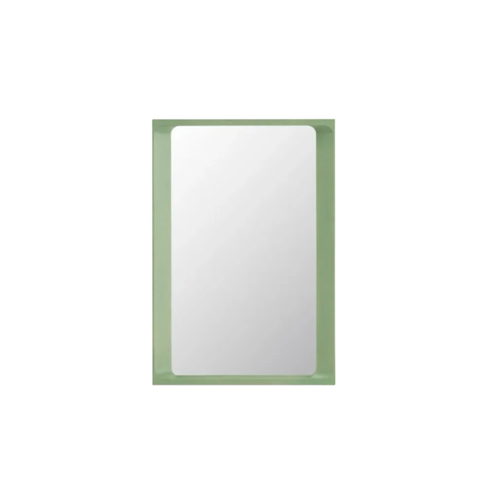 Oglindă Arced H80 - Light Green