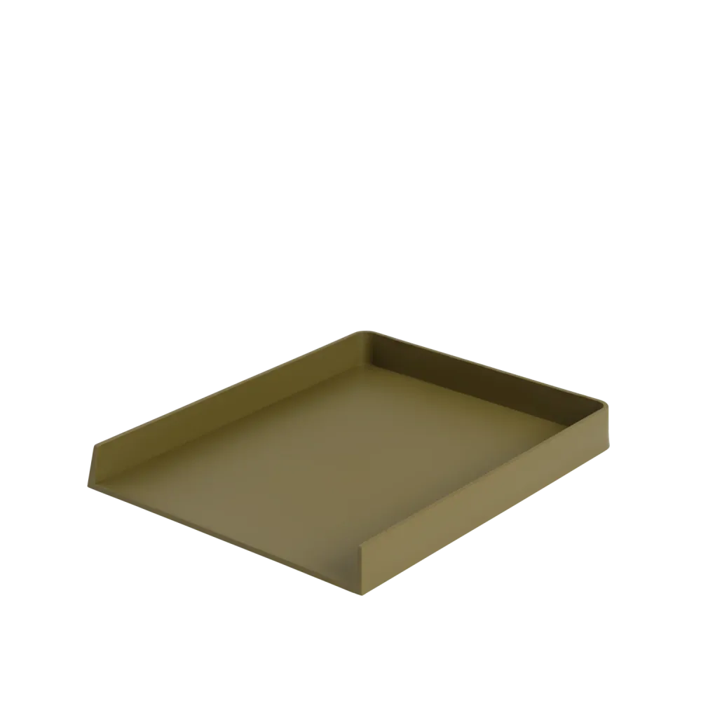 Seria Arrange Desktop - Tavă Desktop 32 cm - Brown Green
