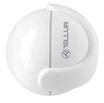 Senzor de miscare WiFi Tellur, PIR, Alb