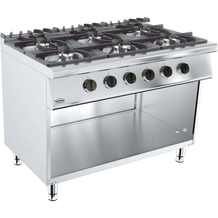 Aragaz 6 focuri, 39 kW