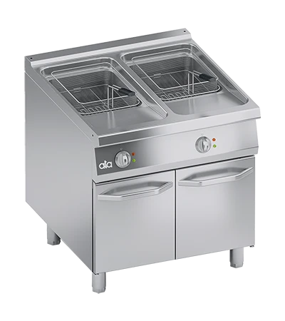 Friteuza electrica cu doua cuve 20+20 Litri, 36 kW