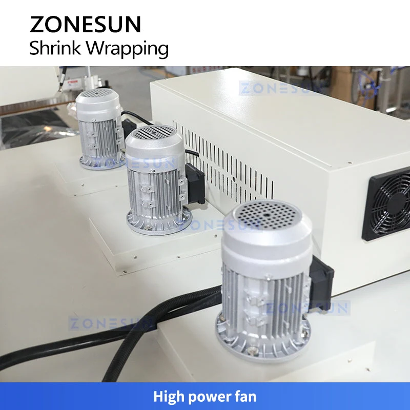 ZONESUN ZS-BSP7540 Automatic Bottle Box Heat Shrink Tunnel Wrapping Machine