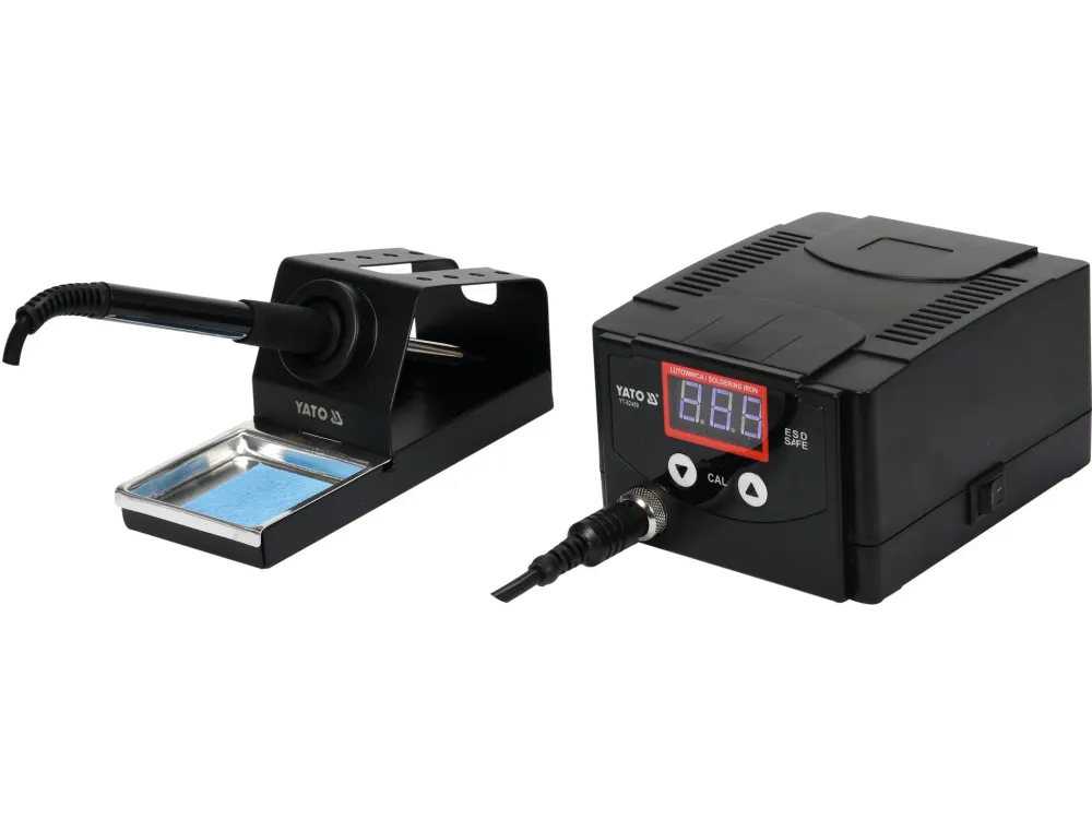 Statie de lipit profesionala YATO 70W cu display LED si control temperatura
