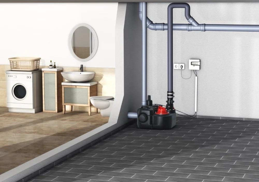Kessel Aqualift F Basic Statie de ridicare freestanding cu panou de comanda