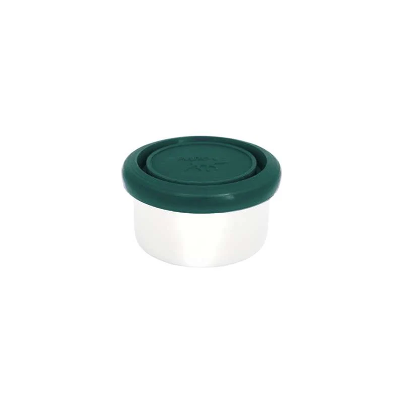 Pulito PureDipBox Snackbox - Hardened inoxidabil - Rotund - 50ml