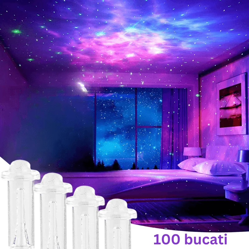 Terminatie Plastic Luna Fibra Optica, 100 Buc
