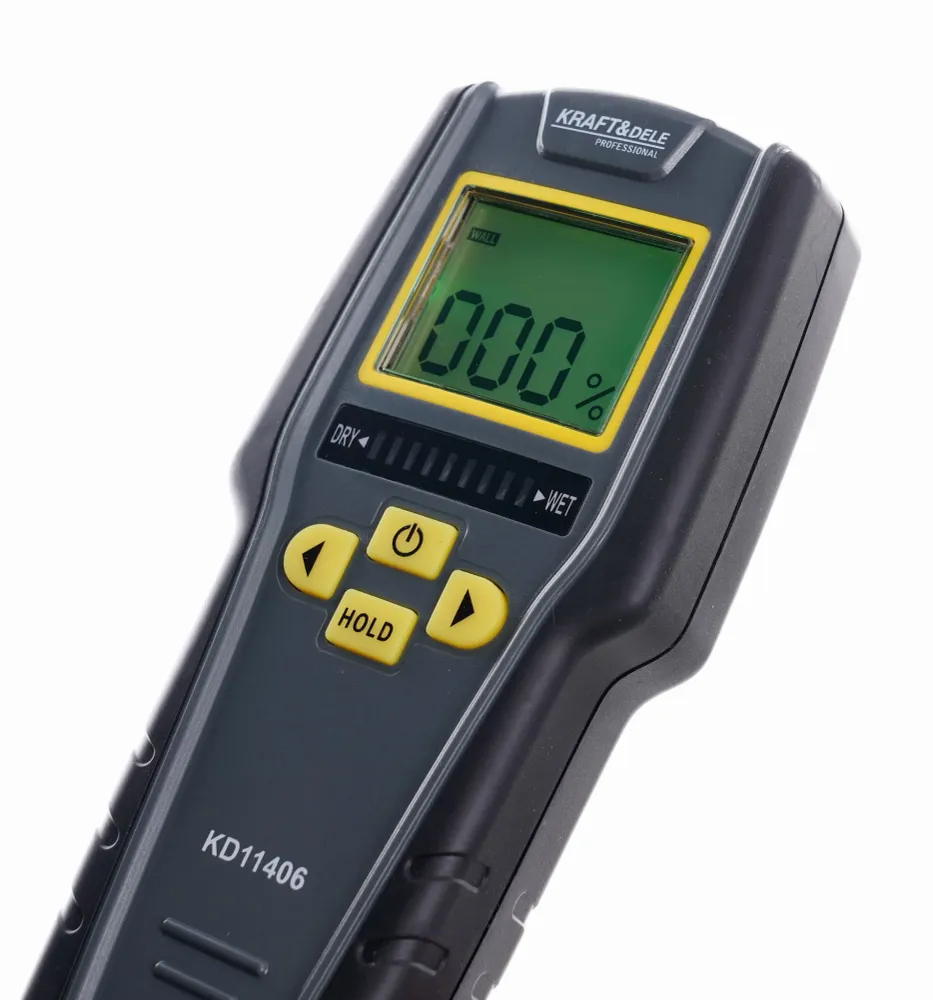Tester Umiditate Digital Neinvaziv 4 Materiale 0-53% 20mm, Kraft&Dele KD11406
