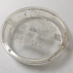 Acoperiți rezervorul de ulei de 8 cm utilizat în mod transparent în soba de ulei