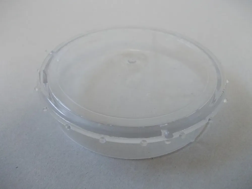 Acoperire cu acoperire 7,5 cm rezervor de ulei transparent în cuptorul de ulei