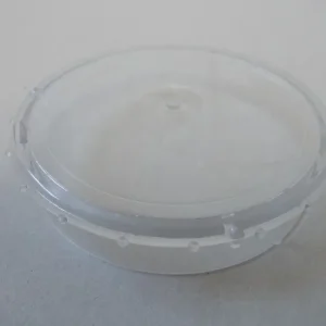 Acoperire cu acoperire 7,5 cm rezervor de ulei transparent în cuptorul de ulei
