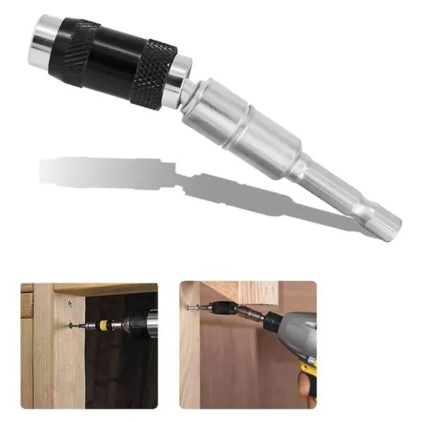 Adaptor bituri pivotant, cu capete bit hexagonal, cu magnet