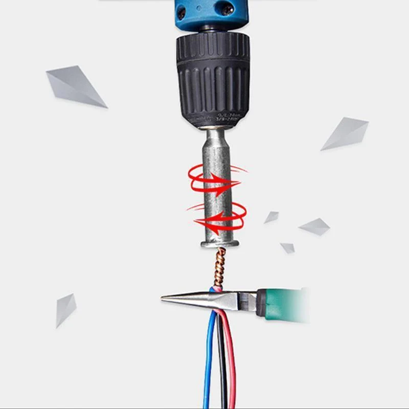 Adaptor dezizolat, decorticat si imbinat fire pt. masina gaurit, infiletat,bormasina
