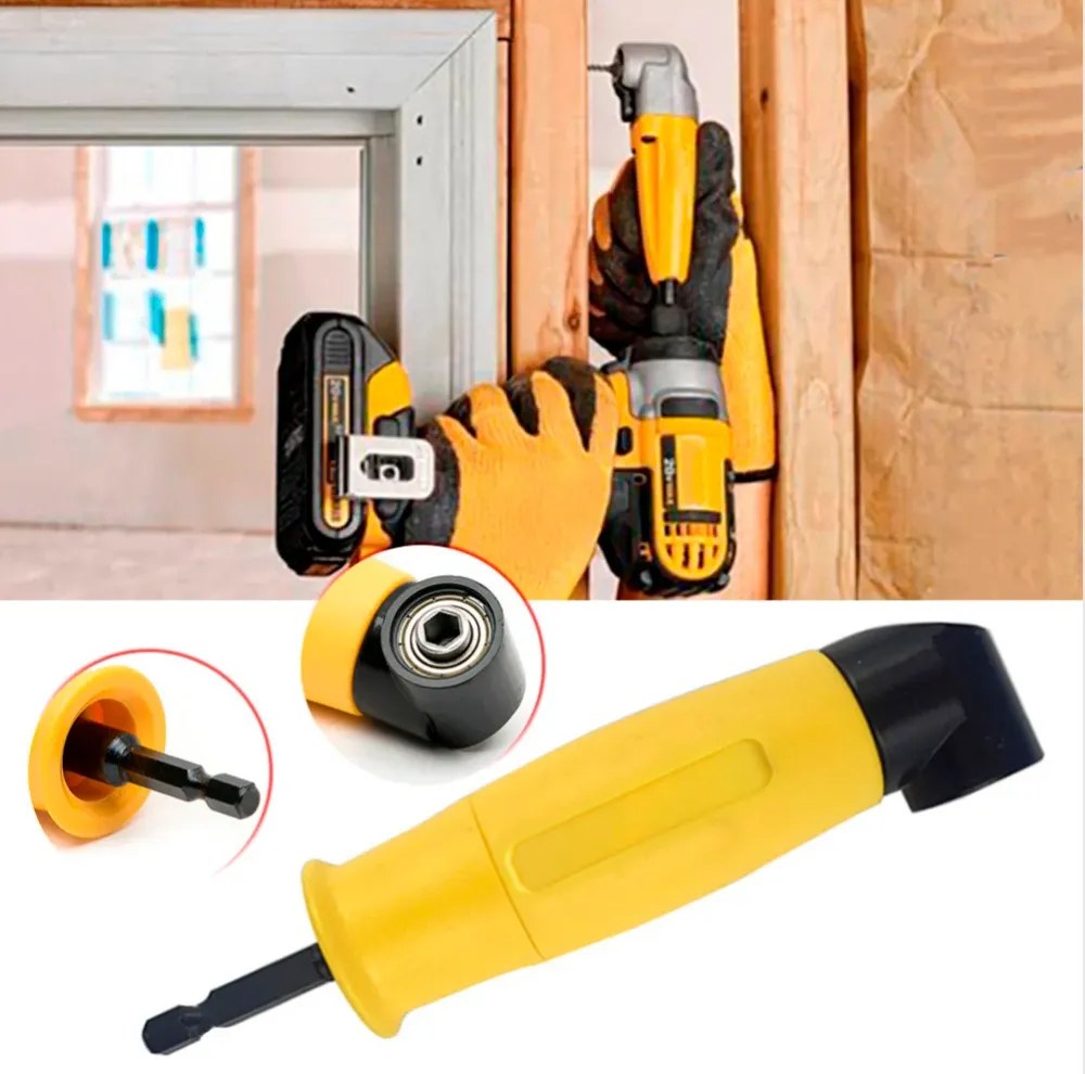 Adaptor Masina gaurit/ bormasina, pt bituri, 90° prindere hexagonala