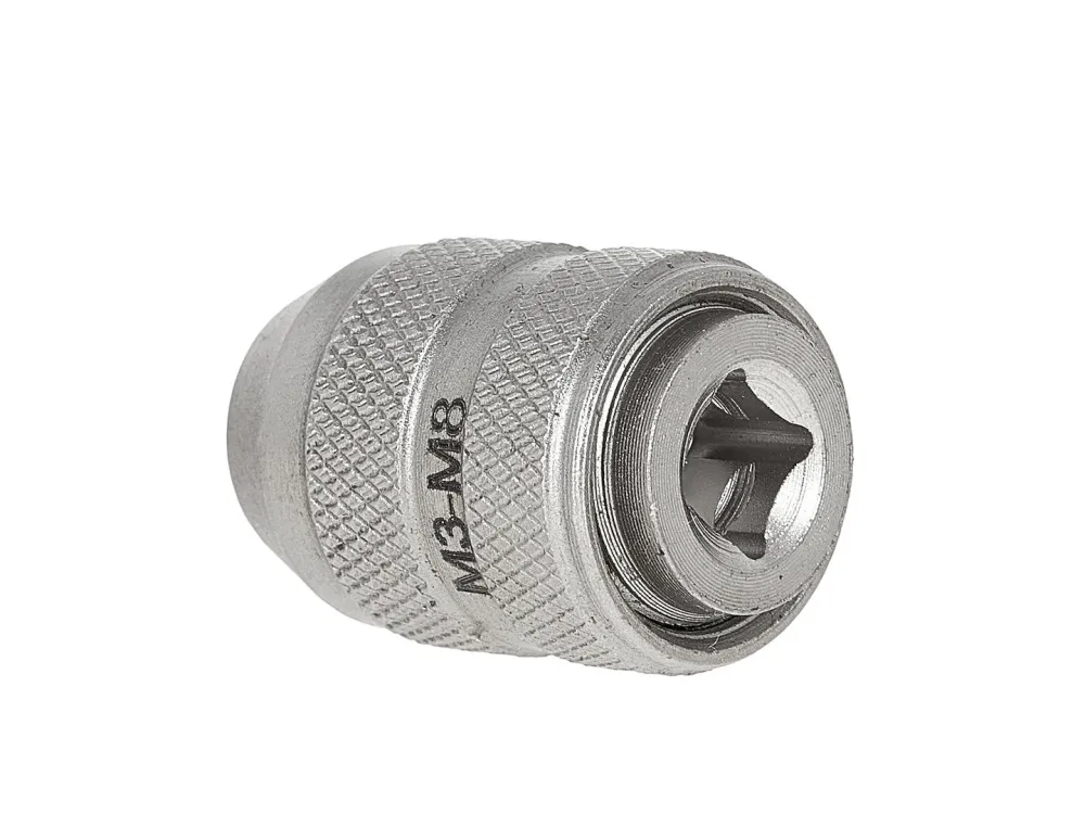 Adaptor pentru tarozi, 1 / 4", M3-M8, Cr-V, Tvardy T00036