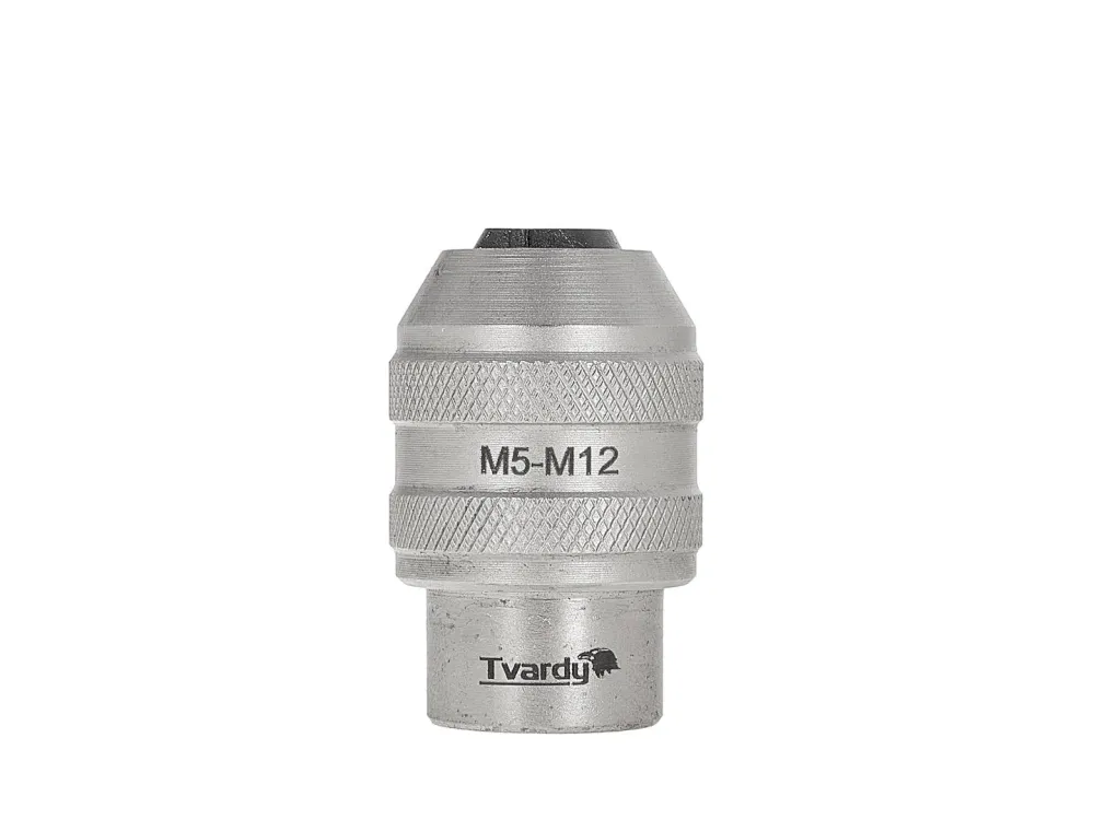 Adaptor pentru tarozi, 3 / 8", M5-M12, Cr-V, Tvardy T00035