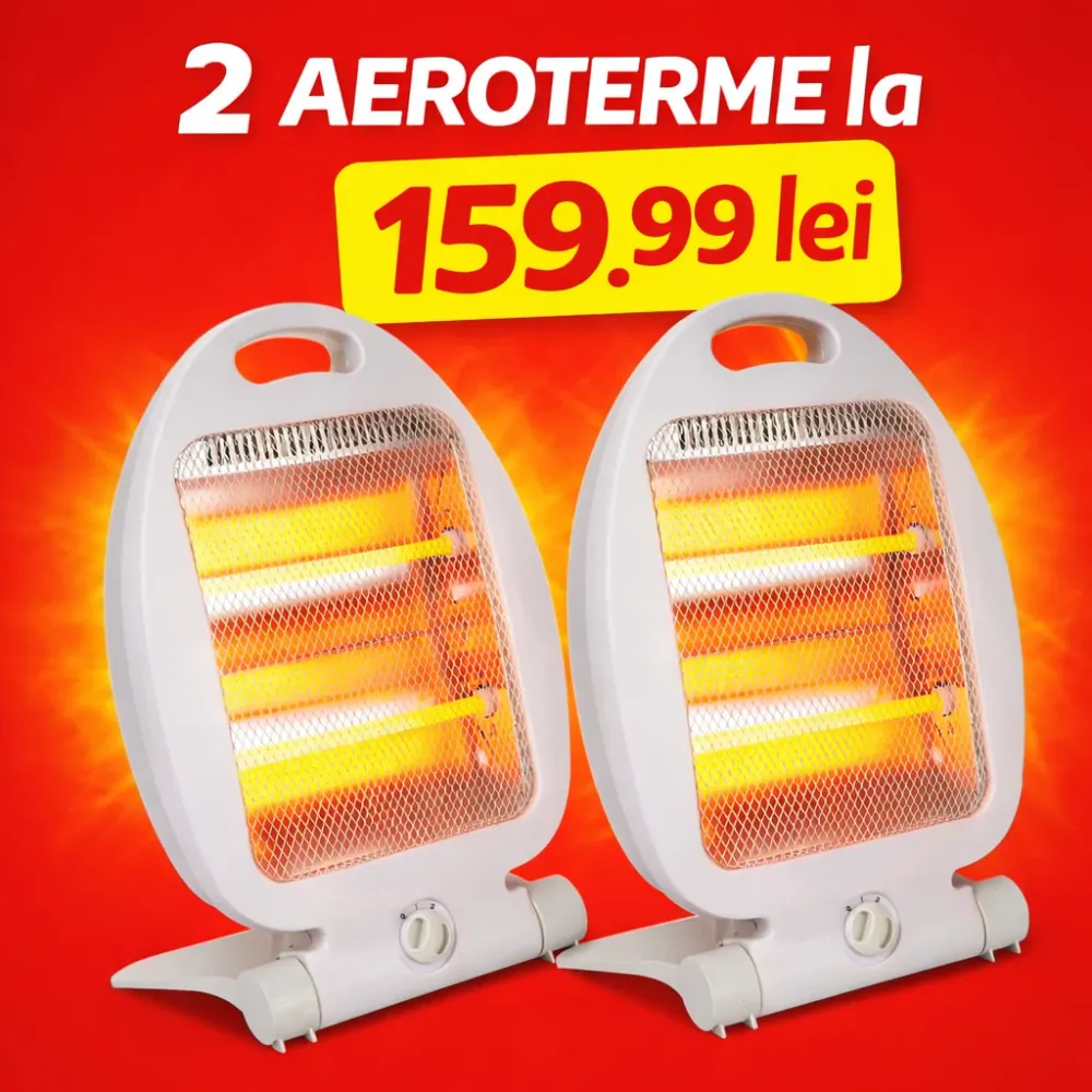 2 Aeroterme la super preț – căldură instant în toată casa