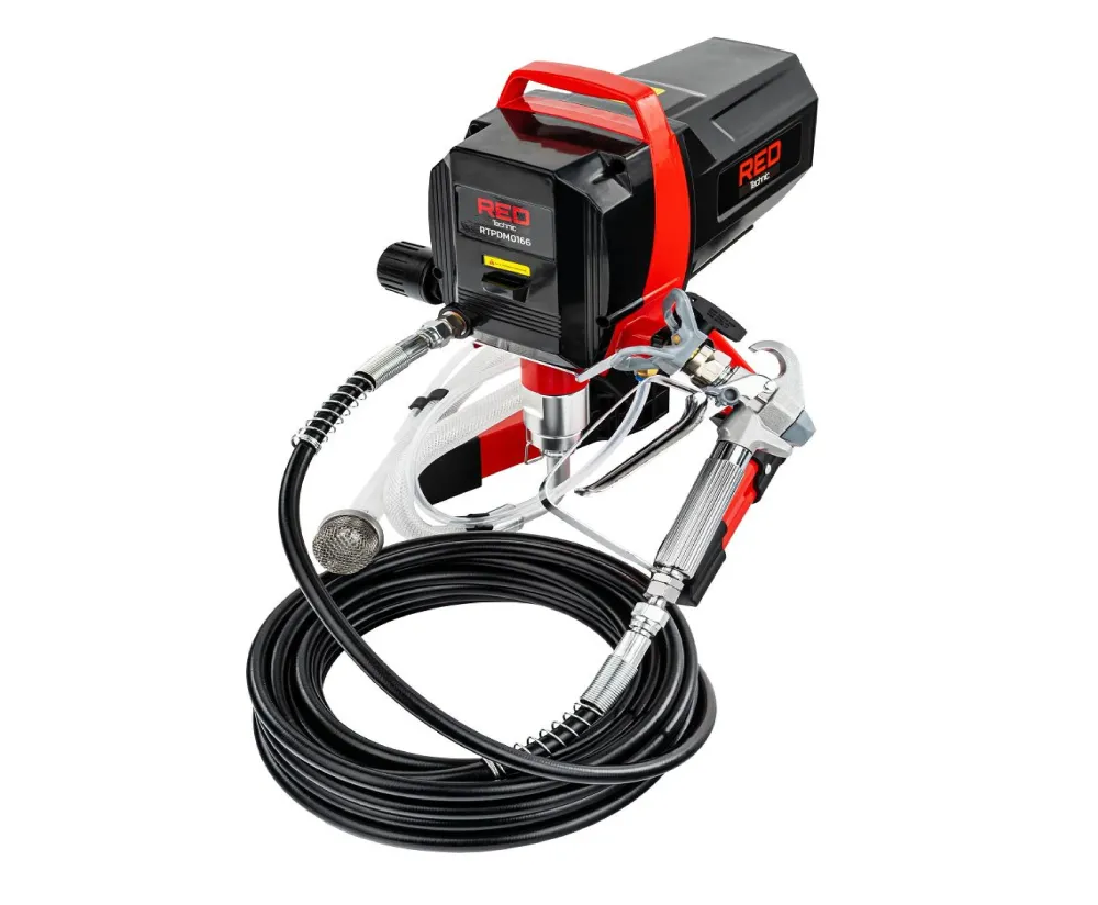 Aparat hidrodinamic pentru vopsit, 1200 W, 230 bar, Red Technic RTPDM0166