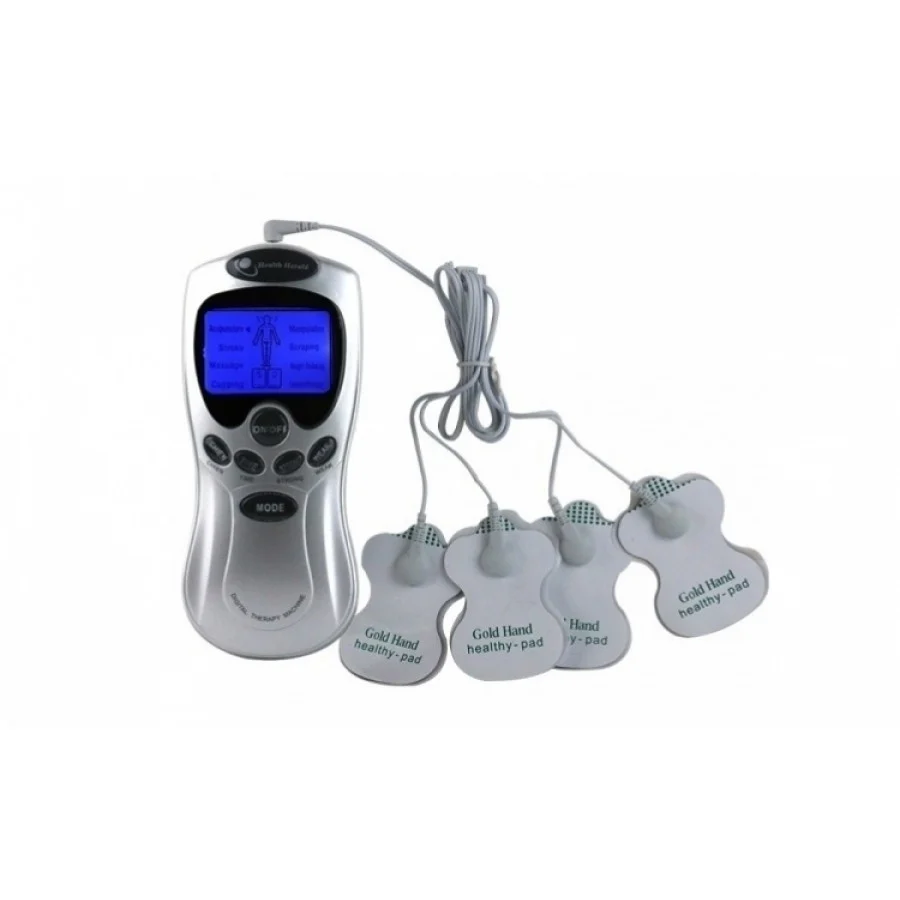 Aparat de masaj cu electrostimulare cu 4 electrozi