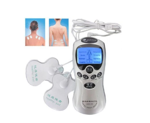 Aparat de masaj cu electrostimulare cu 2 electrozi
