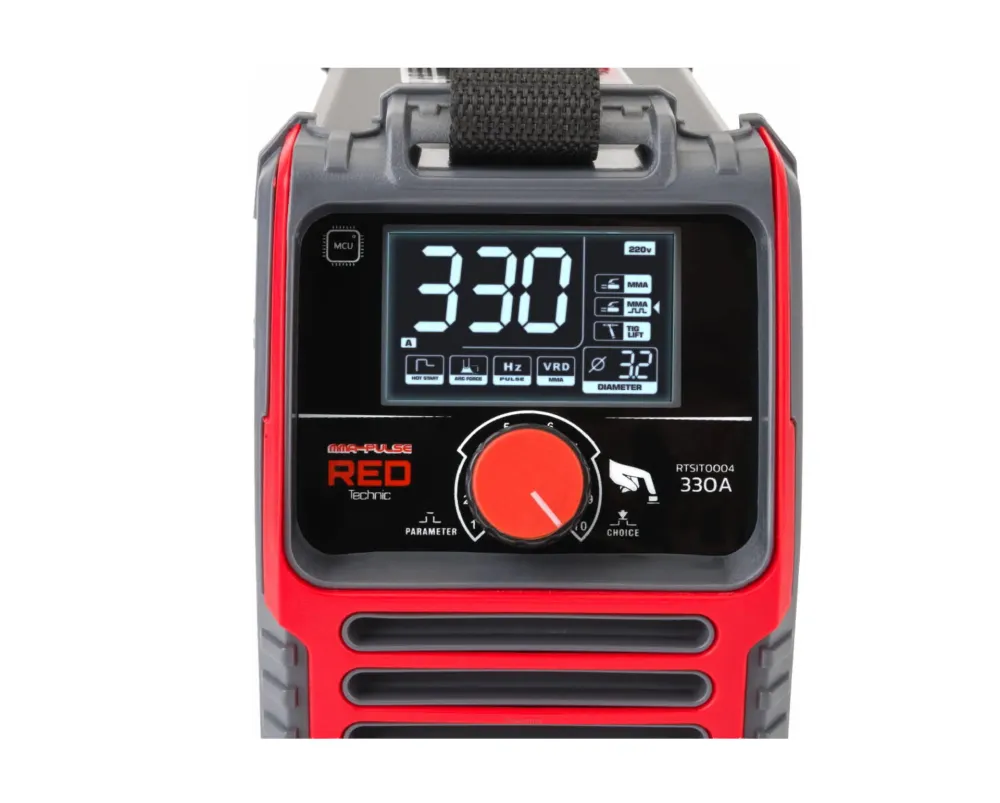 Aparat de sudura tip invertor, 20-330A, Red Technic RTSIT0004