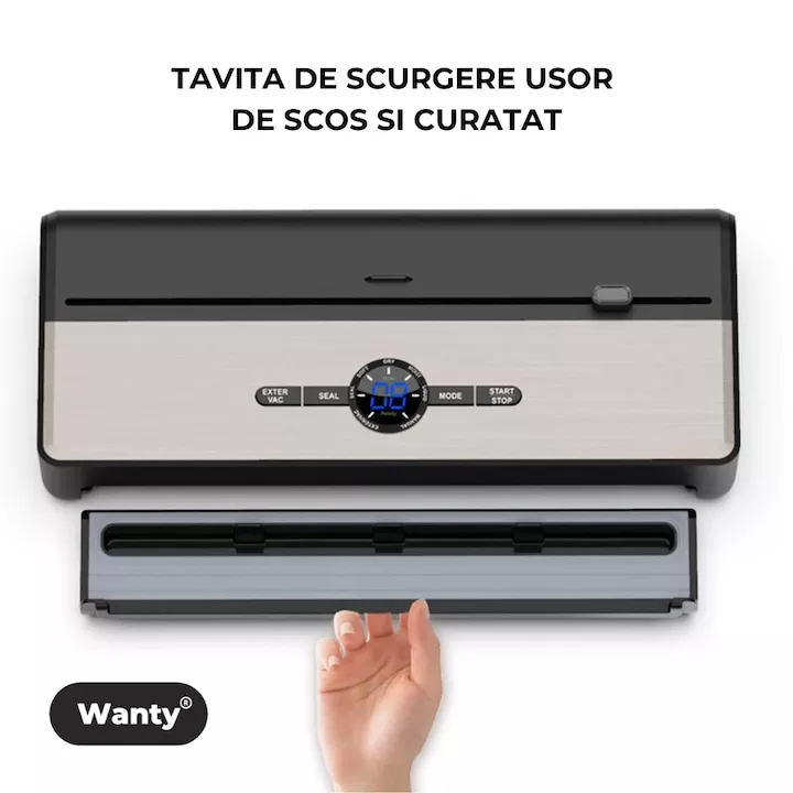 Aparat de Vidat si Sigilat Pro - Vacum Multifunctional, Putere Vidare Reglabila