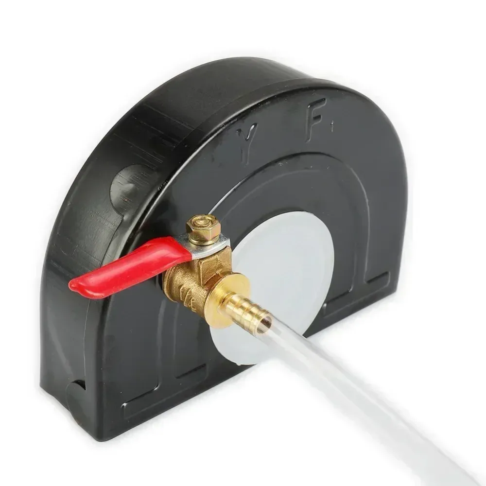 Aparatoare metal pt. disc flex cu furtun si robinet, 120 x 43 mm