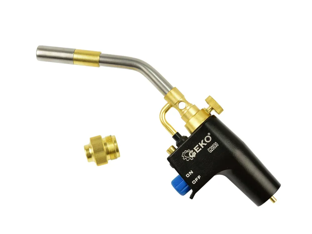 Arzator pe gaz propan MAPP cu adaptor, Geko G20030
