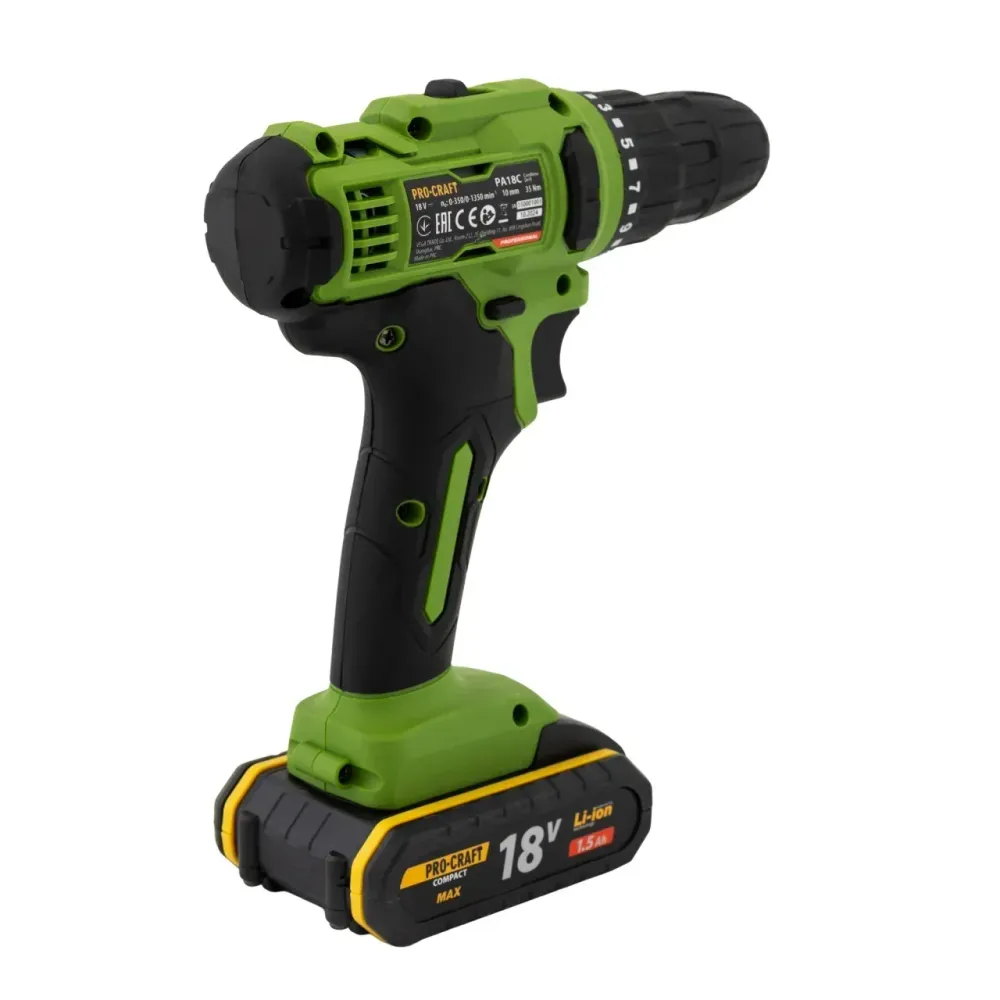 Autofiletanta Procraft Compact PA18C, 18V, 1.5 Ah 2 acumulatori