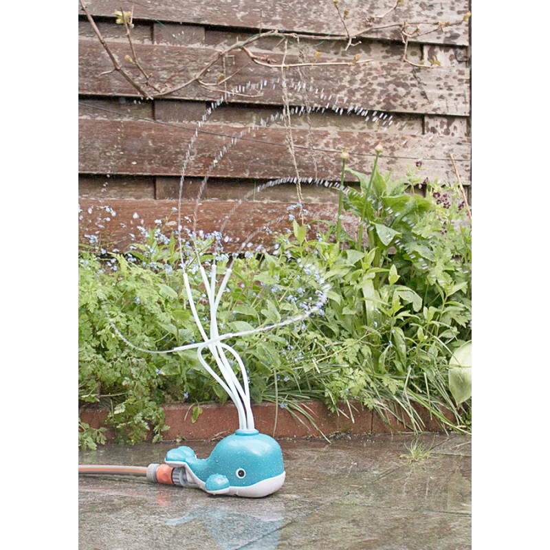 Balena stropitoare cu apa, materiale ECO, BS Toys