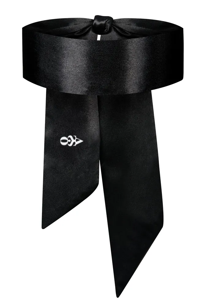 Bandă pentru ochi Obsessive Blindfold, mărime universală (one size), negru