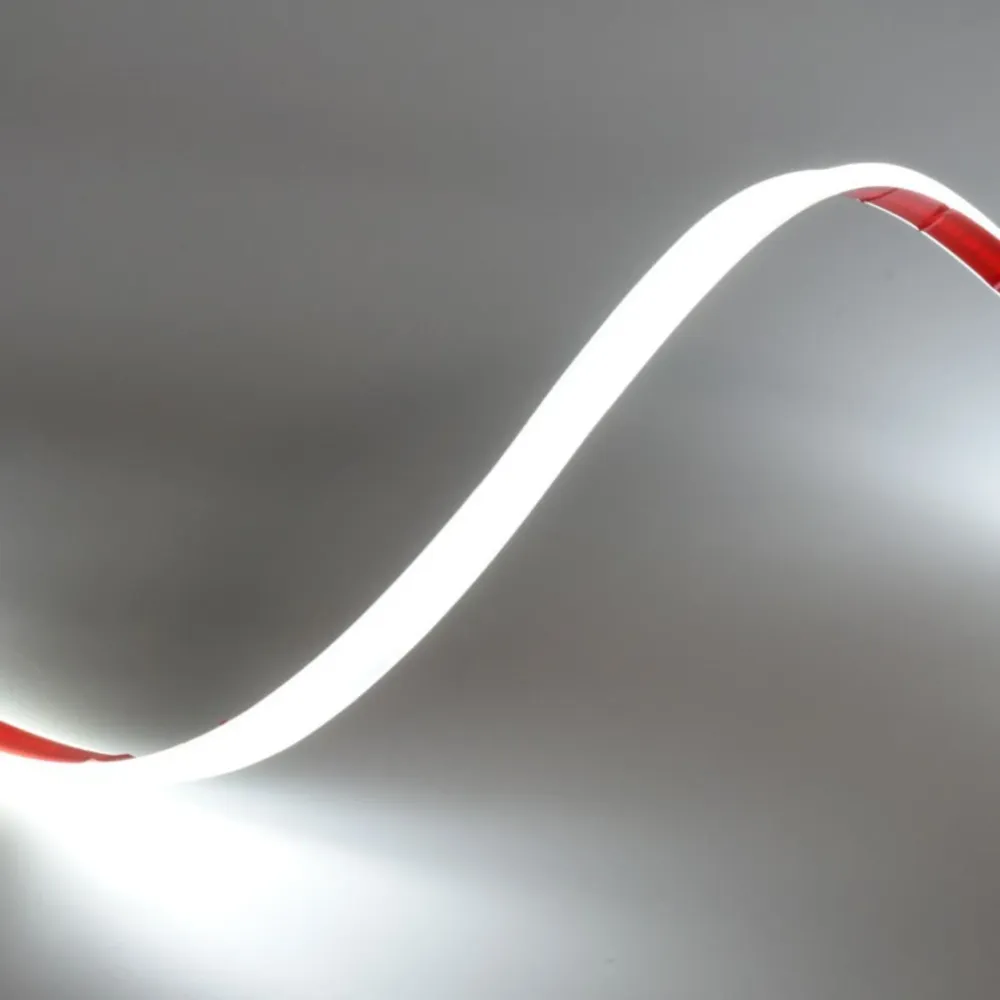 Banda LED COB 24V 11mm 320 LED/m Alb Rece IP68 10m
