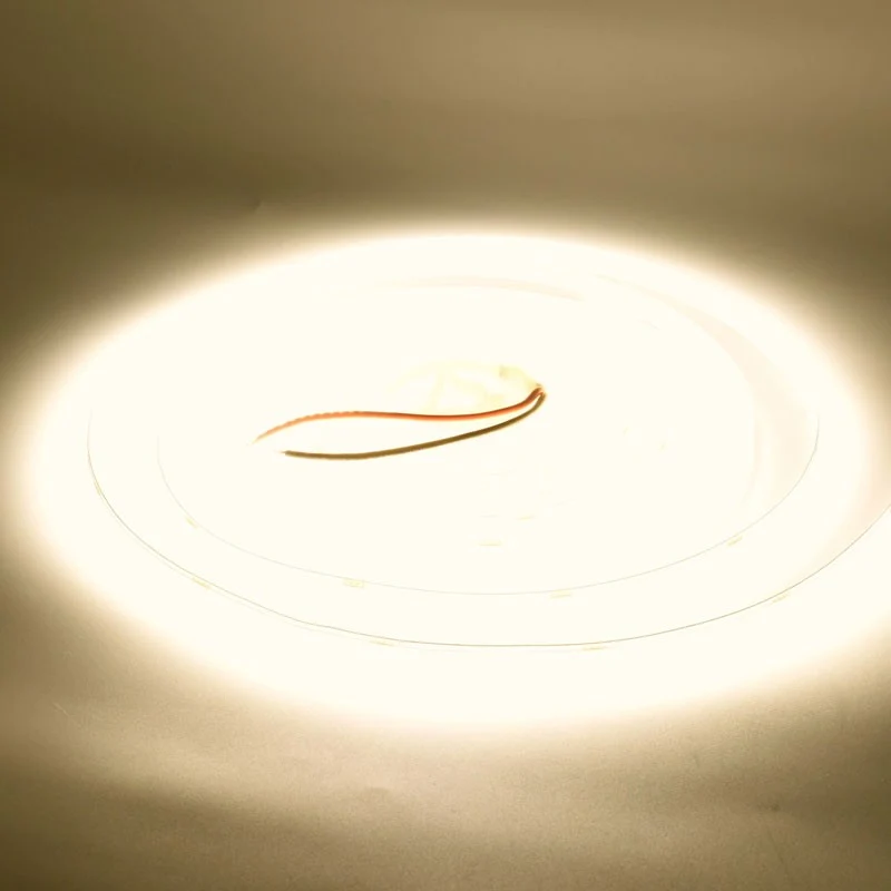 Banda LED COB 24V 8mm 320 LED/m Alb Natural 5m