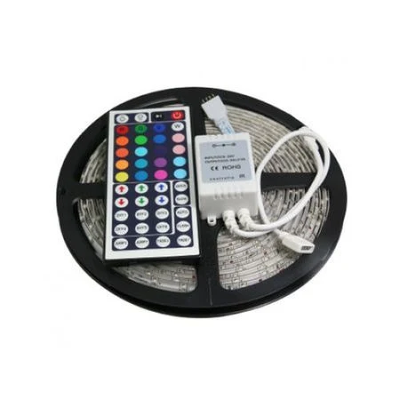 Banda LED RGB multicolor cu telecomanda 5 metri