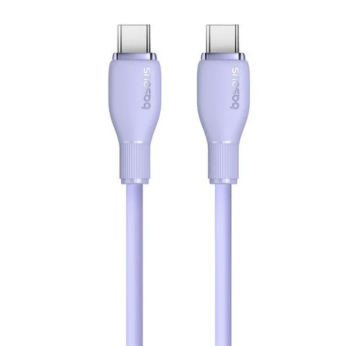 Baseus Pudding 100W USB-C - Cablu USB-C 2m - Violet