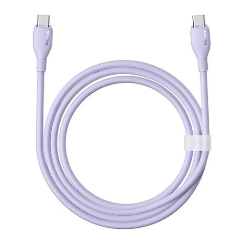 Baseus Pudding 100W USB-C - Cablu USB-C 2m - Violet