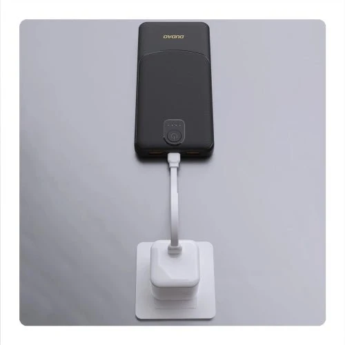 Baterie Dudao K10Pro 2,4 20 000 mAh 2 USB- - neagră.