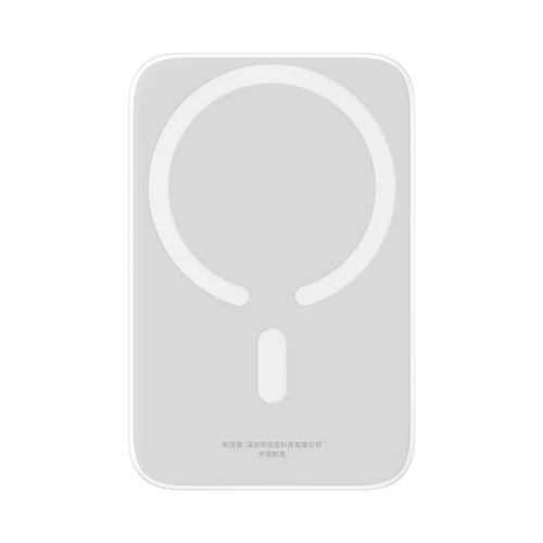 Baterie externă Baseus Magnetic Mini Air PPCXM06A 6000 mAh 20 W USB-C - Albă