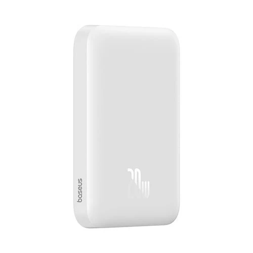 Baterie externă Baseus Magnetic Mini Air PPCXM06A 6000 mAh 20 W USB-C - Albă