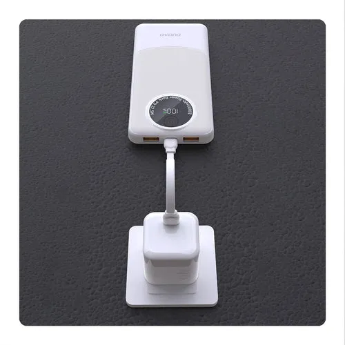 Baterie externă Dudao K12Pro 22,5W 20000mAh USB-, USB-C - albă