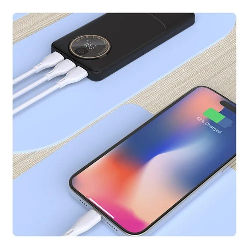Baterie externă Dudao K12Pro 22,5W PD 20000mAh USB-/USB-C - Neagră