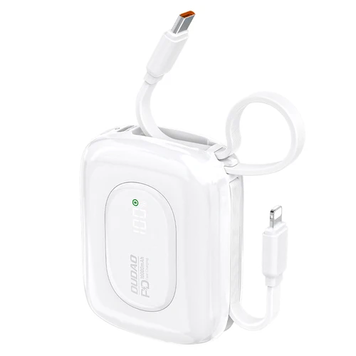 Baterie externă Dudao K32 22,5 W 10 000 mAh, cablu USB-C/Lightning