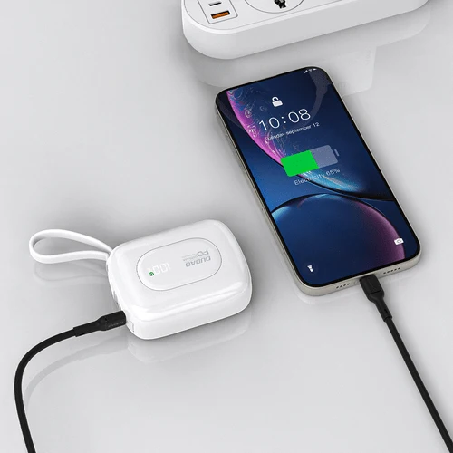 Baterie externă Dudao K32 22,5 W 10 000 mAh, cablu USB-C/Lightning