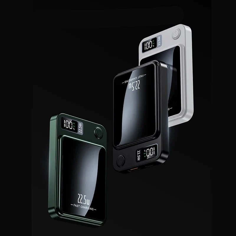Baterie Externa 22,5W Fast Wireless Power-Bank 8000MAH