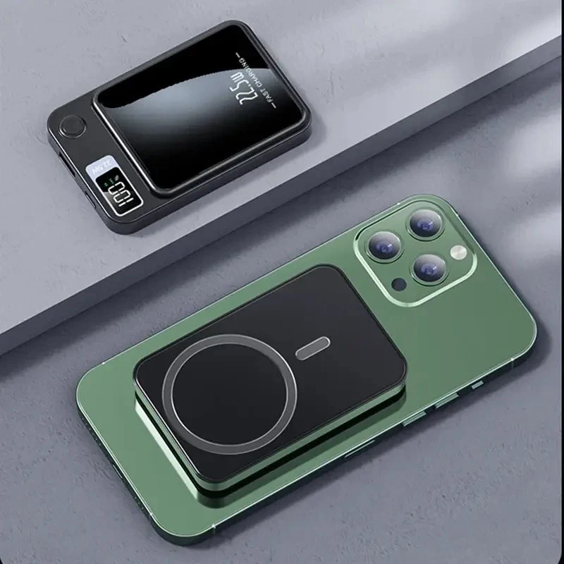 Baterie Externa 22,5W Fast Wireless Power-Bank 8000MAH
